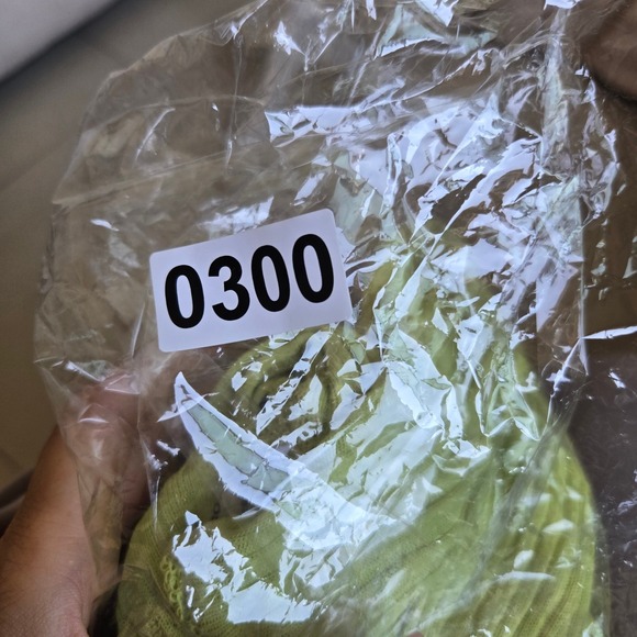 Philosophy Di Alberta Ferretti Sz 8 Ribbed Knit Yellow Stretch Cardigan Sweater - Picture 11 of 11